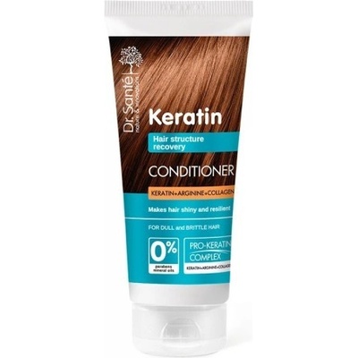 Dr. Sante Keratin regeneračný Conditioner pre krehké vlasy bez lesku Keratin Arginine and Collagen 200 ml