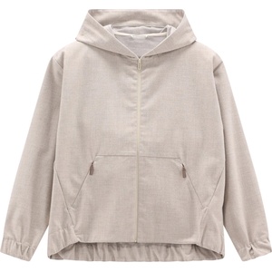 Jeanne Baret Дамско ежедневно яке Jeanne Baret Women's Primrose Hood Jacket Hoodie - Sand Mel. - размер 42 (EU) (103-2765-0215)
