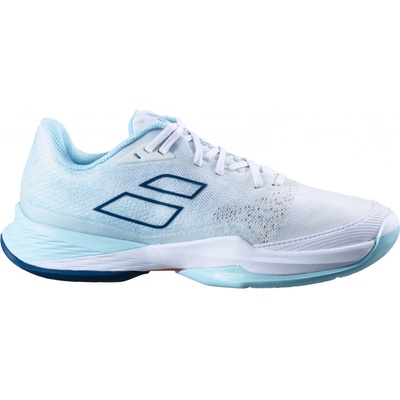 Babolat Jet Mach 3 All Court Women White/Angel Blue – Zbozi.Blesk.cz