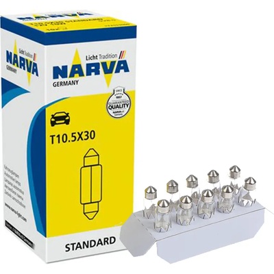 NARVA Крушки narva 10w 12v 10w 10бр (17315)
