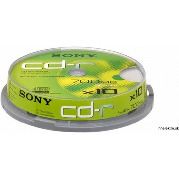 Sony CD-R 700MB 48x, 10ks