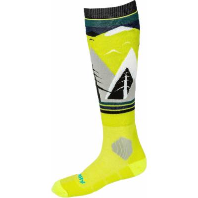 Meatfly sNB & SKI чорапи Leeway Green Mountains Meatfly | Zelen | МЪЖЕ | S