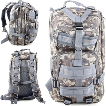 HARAHU Тактически ранец 30l - Сив / Кафяв kp39143