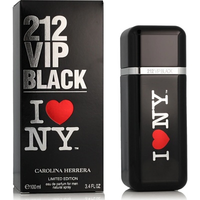 Carolina Herrera 212 VIP Black I love New York parfumovaná voda pánska 100 ml
