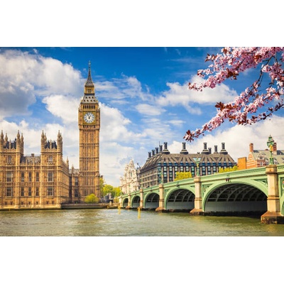 Plakát, Obraz - Big Ben in London, sborisov, 40 × 26.7 cm