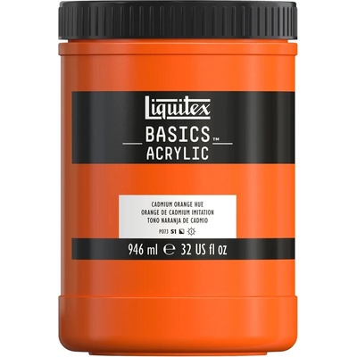 Liquitex Basics АКРИЛНА боя 720 Cadmium Orange Hue 946 ml 1 бр (72.2720)