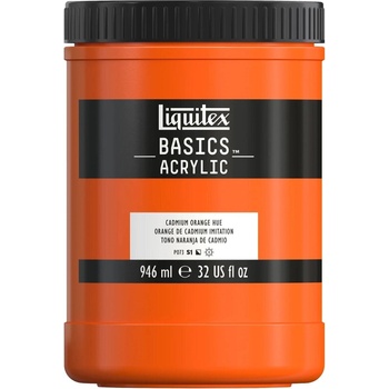Liquitex Basics АКРИЛНА боя 720 Cadmium Orange Hue 946 ml 1 бр (72.2720)