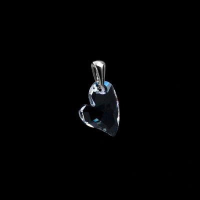 iŠperky Strieborný prívesok srdiečko Swarovski ID|108348
