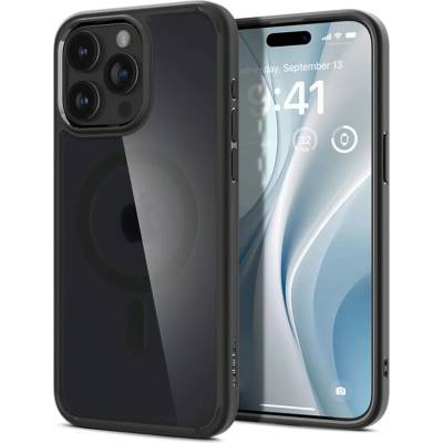 Spigen Apple iPhone 15 Pro Ultra Hybrid Magsafe Case frost black (ACS06720)