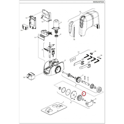 480PIGN000A00 pastorok M4 pre SUN a novší typ TURBO