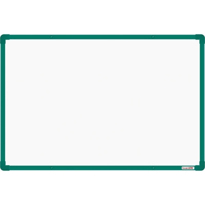 BoardOK Keramická tabule 90 × 60 cm, zelený rám
