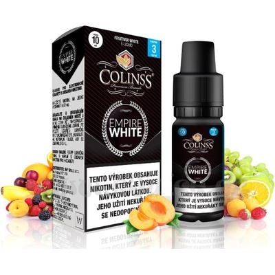 Colinss Empire White Ovocná směs 10 ml 12 mg
