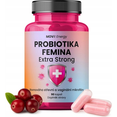 MOVit Energy Probiotika Forte pro ženy 60 kapslí