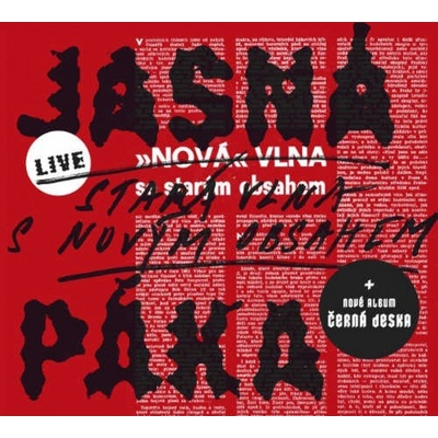 Jasná páka - Černá deska Stará vlna s novým obsahem CD