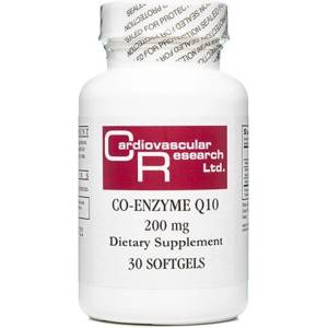 Ecological Formulas Co-Enzyme Q10 / Коензим Q10, 30 капсули Ecological Formulas (13198 EF)