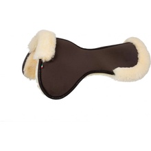 Acavallo Dečka tlumící Close Contact & Memory Foam s beránkem hnědá SHEEPSKIN COLOR NATURAL