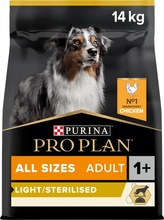 Pro Plan All Sizes Adult Light Sterilised kuře 14 kg