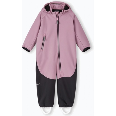 Dětská softshellová kombinéza Reima Mjosa grey pink – Sleviste.cz