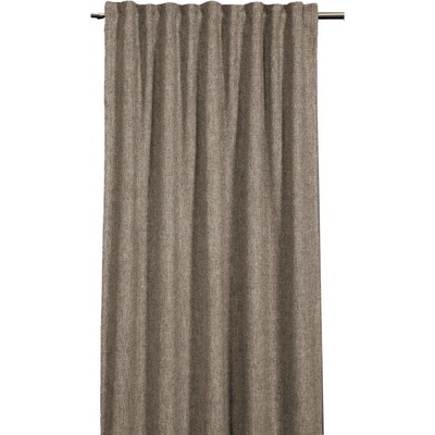 Sehlbach Závěs se skrytými poutky, Dimout fleece, hnědý, 175 x 130 cm