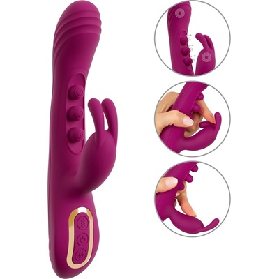 Javida 2 Function Vibrator Squirting Purple