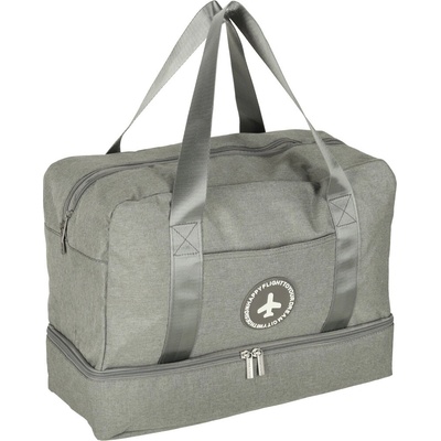 MG Travel Bag cestovná taška sivá