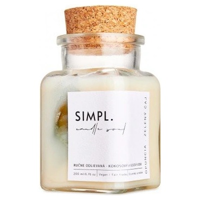 Soaphoria Simple. Candle soul eko Opuncie a Zelený čaj 200 ml