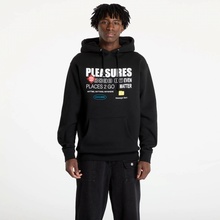 PLEASURES Grass Fed Hoodie Black