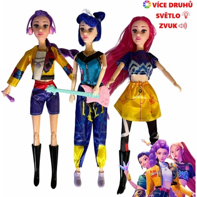 KPop Demon Hunters so zvukom as doplnkami Typ: 1