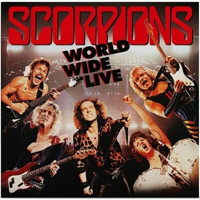 Scorpions - World Wide Live - Transparent Orange LP