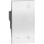 BTicino KW4441 - Електронен стаен термостат, 230V захранване, 50 и 60 Hz, бял 2M Living now - 1KW4441 (1KW4441)