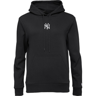 New Era New York Yankees MLB Midi League Essentials Hoodie čierna biela
