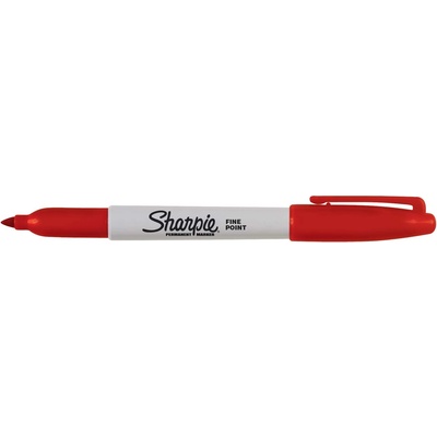 Sharpie Перманентен маркер Sharpie, F, червен (26986-А-ЧЕРВЕН)