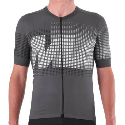 Mavic Мъжка фланелка с къс ръкав за колоездене Mavic Aksium Graphic Jersey Cycling jersey - Iron Gate (056-3613-0211)
