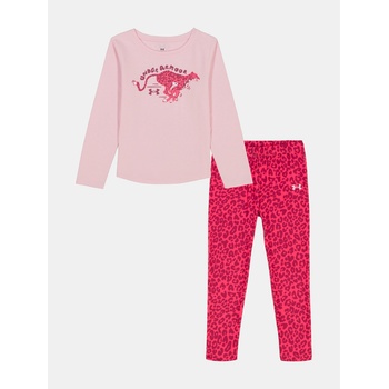 Under Armour Детски комплект Under Armour UA PRINTED LS LEGGING SET Under Armour | Rozov | Момичешки | 2-3YR