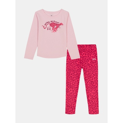 Under Armour Детски комплект Under Armour UA PRINTED LS LEGGING SET Under Armour | Rozov | Момичешки | 2-3YR
