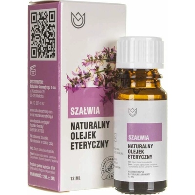 Naturalne Aromaty Esenciálny olej Šalvia 12 ml
