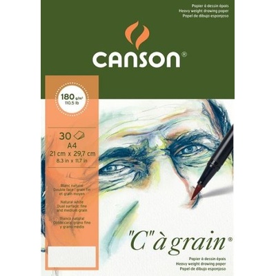 Canson Skicár A5 "C" à grain lepená väzba 180g/m2 30 listov