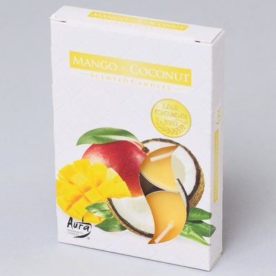 Bispol Aura Mango & Coconut 6 ks