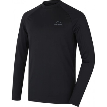 HUSKY Мъжка термо тениска с дълъг ръкав Tromi M, черна (hsk-HT0-0819)