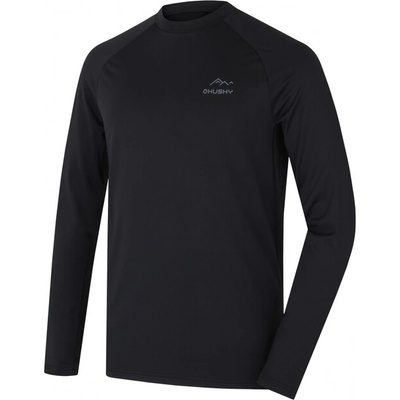 HUSKY Мъжка термо тениска с дълъг ръкав Tromi M, черна (hsk-HT0-0819)