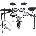 NRG EDK-200 Stage Kit Black Комплект електронни барабани (EDK-200)
