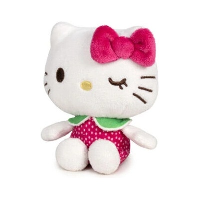 Hello Kitty Fruits růžová mrkající 12 cm