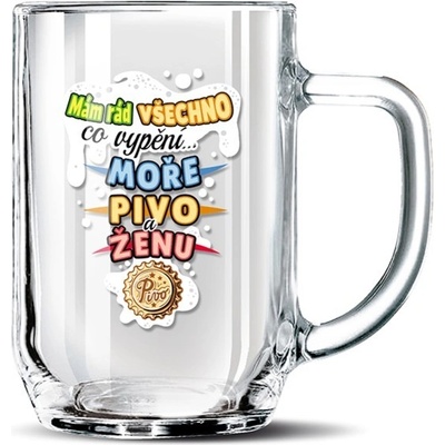Nekupto Dárkový půllitr Mám rád všechno co vypění Rdh 500 ml