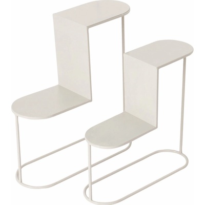 Boltze Stojany na květináče PLUTO béžová 45-55 cm 2 ks – Zboží Dáma