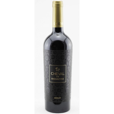 Katarzyna Estate Cheval Merlot červená 2023 14,5% 0,75 l (holá láhev)