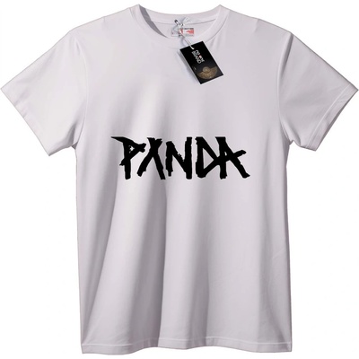 NOONEBRAND Тениска с лого на панда - 2XL, Black