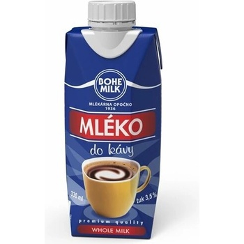 Bohemilk Mléko do kávy 3,5% 330 ml