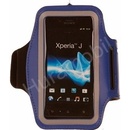 Pouzdro CellFish sportovní na ruku pro mobilní telefon 4" nebo přehrávač modré
