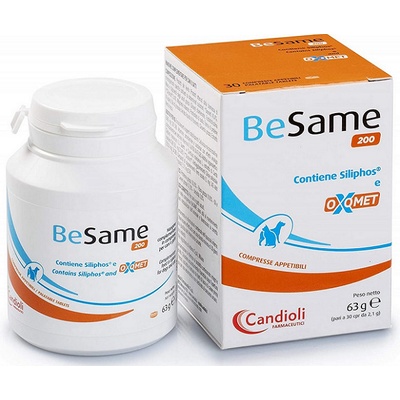 BeSame 200 mg podpora metabolizmu a pečene pre psy a mačky 30 tbl