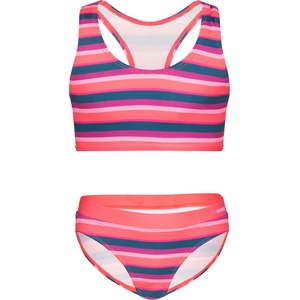 Trollkids Детски комплект бикини Trollkids Girl's Kvalvika Bikini Bikini - Bright Pink / Watermelon - размер 122 (EU) (750-2497-0114)